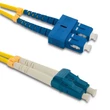 Kép 1/3 - Qoltec 3m-es optikai patchcord SC/UPC - LC/UPC