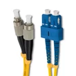 Kép 2/3 - Qoltec Patchcord optikai szál SC/UPC - FC/UPC | Singlemode | 9/125 | G652D | Duplex | 1m