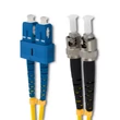Kép 2/3 - Qoltec 2m singlemode optikai kábel SC/UPC - ST/UPC