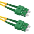 Kép 1/3 - Qoltec SC/APC optikai patchcord kábel 1,5m