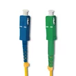 Kép 2/3 - Qoltec 10m SC/APC - SC/UPC optikai patchcord