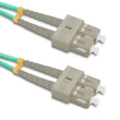 Kép 1/3 - Qoltec 1m SC/UPC multimódusú optikai szál patchcord