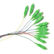 Kép 2/4 - Qoltec 12 db SC/APC optikai pigtail 2m hosszú