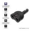 Kép 3/9 - Qoltec autós töltő 12-24V, 2 x USB, QC 3.0