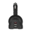 Kép 7/9 - Qoltec autós töltő 12-24V, 2 x USB, QC 3.0