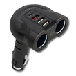 Kép 2/9 - Qoltec autós töltő 12-24V, 2 x USB, QC 3.0