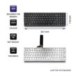 Kép 4/7 - Qoltec billentyűzet Asus X555 F555 K555 laptophoz