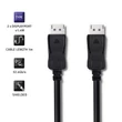 Kép 3/8 - Qoltec DisplayPort v1.4 férfi 8K 1m kábel
