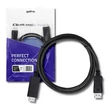 Kép 2/8 - Qoltec DisplayPort v1.2 férfi HDMI férfi kábel 5K 1m