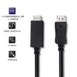 Kép 3/8 - Qoltec DisplayPort v1.2 férfi HDMI férfi kábel 5K 1m