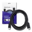 Kép 2/8 - Qoltec DisplayPort v1.1 HDMI 4K 3m kábel fekete színben