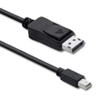 Kép 1/8 - Qoltec Mini DisplayPort v1.1 férfi 4K 1,8m kábel