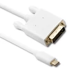 Kép 1/7 - Qoltec DisplayPort Alternate mód USB-C DVI kábel 4K 2m