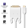 Kép 3/7 - Qoltec DisplayPort Alternate mód USB-C DVI kábel 4K 2m