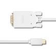Kép 4/7 - Qoltec USB 3.1 típus C férfi/VGA férfi kábel 1m