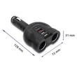 Kép 5/9 - Qoltec autós töltő 12-24V, 2 x USB, QC 3.0