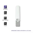 Kép 3/6 - Qoltec Omnidirekcionális 4G LTE Antenna 30dBi