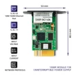 Kép 4/6 - Qoltec SNMP modul szünetmentes tápegységhez