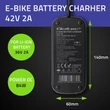 Kép 3/6 - Qoltec 36V 42V gyors töltő e-bike-hoz és robogóhoz