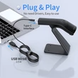 Kép 3/9 - Qoltec álló vonalkód olvasó 1D kódokhoz USB csatlakozással