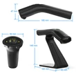Kép 8/9 - Qoltec Álló vonalkód olvasó kód szkenner + olvasó állvány | 1D | USB Kép 8/9 - Qoltec Álló vonalkód olvasó kód szkenner + olvasó állvány | 1D | USB