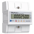 Kép 1/7 - Qoltec háromfázisú elektronikus mérő DIN sínre szerelhető