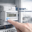 Kép 4/7 - Qoltec háromfázisú elektronikus mérő DIN sínre szerelhető