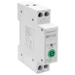 Kép 1/6 - Qoltec Wi-fi DIN sínre szerelhető relé villamos fogyasztásmérővel 63A| eWeLink Sonoff által | Wi-Fi | LED