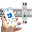 Kép 2/6 - Qoltec Wi-fi DIN sínre szerelhető relé villamos fogyasztásmérővel 63A| eWeLink Sonoff által | Wi-Fi | LED