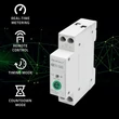 Kép 3/6 - Qoltec Wi-fi DIN sínre szerelhető relé villamos fogyasztásmérővel 63A| eWeLink Sonoff által | Wi-Fi | LED
