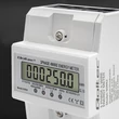 Kép 4/6 - Qoltec Háromfázisú elektronikus mérő | DIN sínre szerelhető energiafogyasztás mérő | 400V | 100A | LCD | 4P