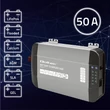 Kép 3/8 - Qoltec Smart Monolith 50A töltő LiFePO4 AGM GEL SLA akkumulátorokhoz