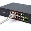 Kép 4/8 - Qoltec hálózati Ethernet PoE SWITCH 8x RJ45
