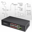 Kép 5/8 - Qoltec hálózati Ethernet PoE SWITCH 8x RJ45