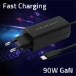 Kép 4/6 - Qoltec 90W GaN Szupergyors Töltő| 5-20V | 3-4.5A | USB-C 3.1 | Laptop | Okostelefon | Tablet