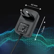 Kép 6/6 - Qoltec automatikus töltő AGM GEL 12V akkumulátorhoz LED kijelzővel