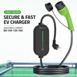 Kép 6/11 - Qoltec 2 az 1-ben mobil elektromos autó töltő Type 2