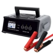 Kép 1/7 - Qoltec 12V 24V mikroprocesszoros töltő LCD kijelzővel