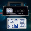 Kép 5/7 - Qoltec 12V 24V mikroprocesszoros töltő LCD kijelzővel