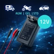 Kép 2/7 - Qoltec 12V AGM GEL STD akkumulátortöltő 2A