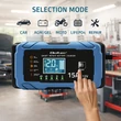 Kép 3/9 - Qoltec 12V 15A mikroprocesszoros töltő LCD kijelzővel