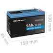 Kép 9/9 - Qoltec 12.8V 9Ah LiFePO4 lítium-vas-foszfát akkumulátor