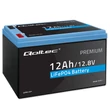 Kép 1/9 - Qoltec 12Ah LiFePO4 lítium-vas-foszfát akkumulátor