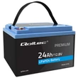 Kép 1/8 - Qoltec 12,8V 24Ah LiFePO4 akkumulátor BMS védelmi rendszerrel