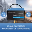 Kép 7/8 - Qoltec LiFePO4 12.8V 30Ah akkumulátor BMS védelemmel