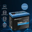 Kép 2/7 - Qoltec 12,8V 50Ah LiFePO4 lítium-vas-foszfát akkumulátor