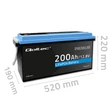 Kép 7/8 - Qoltec 12,8V 200Ah LiFePO4 lítium-vas-foszfát akkumulátor