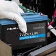 Kép 5/8 - Qoltec 12,8V 7Ah LiFePO4 lítium-vas-foszfát akkumulátor