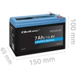 Kép 8/8 - Qoltec 12,8V 7Ah LiFePO4 lítium-vas-foszfát akkumulátor