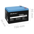 Kép 7/7 - Qoltec 12.8V 10Ah LiFePO4 lítium-vas-foszfát akkumulátor